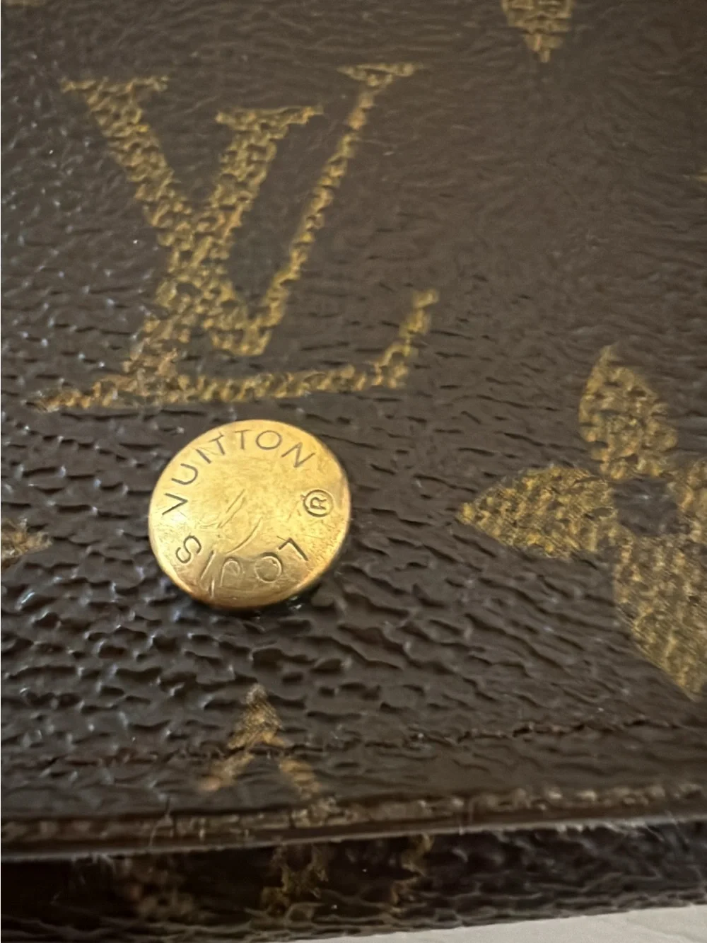 Louis Vuitton Monogram Porte-Monnaie Tresor Wallet NICE authenticated